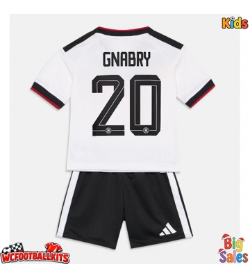 Germany Serge Gnabry #20 Replica Home Stadium Kit for Kids World Cup 2026 Short Sleeve (+ pants)
